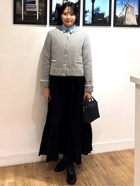 Ririkaさん（レディース・162cm）の冬コーディネート