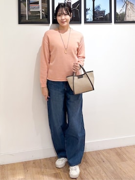 「SOUP（スープ）のアイテム」を使った、Ririkaさん（レディース・162cm）の冬コーディネート