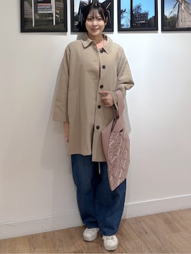 「SOUP（スープ）のアイテム」を使った、Ririkaさん（レディース・162cm）の冬コーディネート