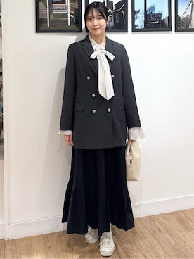 「SOUP（スープ）のアイテム」を使った、Ririkaさん（レディース・162cm）の冬コーディネート