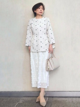 「THE SHOP TK （ザ ショップ ティーケー ）のアイテム」を使った、milkyさん（レディース・161cm）の冬コーディネート