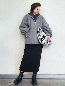 milkyさん(レディース・161cm)の冬コーディネート
