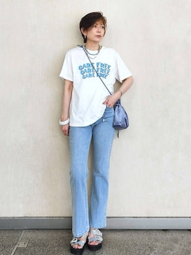 milkyさん（レディース・161cm）の夏コーディネート
