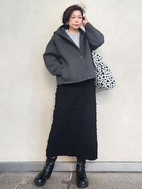 milkyさん(レディース・161cm)の冬コーディネート