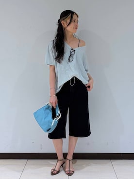 「BABYLONE（バビロン）のアイテム」を使った、babylonekotoneさん（レディース・156cm）の夏コーディネート