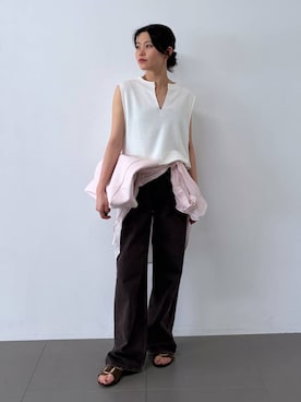 「BABYLONE（バビロン）のアイテム」を使った、babylonekotoneさん（レディース・156cm）の夏コーディネート