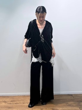 「MOHI（モヒ）のアイテム」を使った、babylonekotoneさん（レディース・156cm）の秋コーディネート