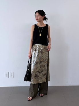 「BABYLONE（バビロン）のアイテム」を使った、babylonekotoneさん（レディース・156cm）の春コーディネート