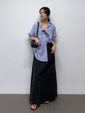 「MOHI（モヒ）のアイテム」を使った、babylonekotoneさん（レディース・156cm）の夏コーディネート