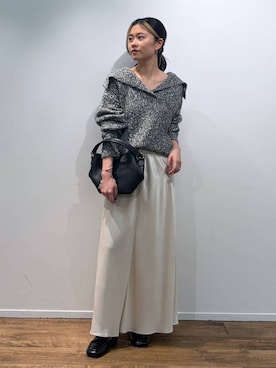 「MOHI（モヒ）のアイテム」を使った、babylonekotoneさん（レディース・156cm）の秋コーディネート