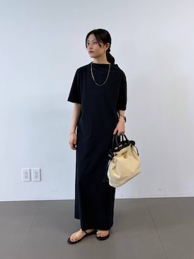 「BABYLONE（バビロン）のアイテム（バッグ）」を使った、babylonekotoneさん（レディース・156cm）の春コーディネート