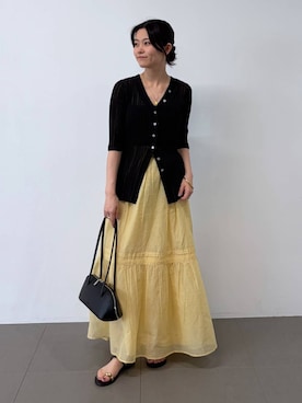 「Marilyn Moon（マリリンムーン）のアイテム」を使った、babylonekotoneさん（レディース・156cm）の夏コーディネート