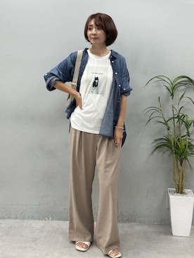 LARUTAさん(レディース・165cm)の夏コーディネート