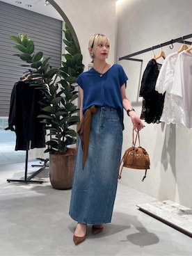 LARUTAさん(レディース・160cm)の夏コーディネート