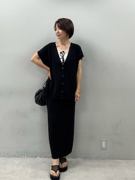 「LARUTA（ラルータ）のアイテム」を使った、LARUTAさん（レディース・165cm）の春コーディネート