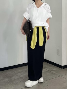 「LARUTA（ラルータ）のアイテム」を使った、LARUTAさん（レディース・148cm）の春コーディネート