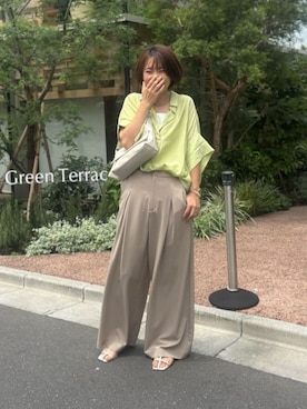 「LARUTA（ラルータ）のアイテム」を使った、LARUTAさん（レディース・165cm）の夏コーディネート