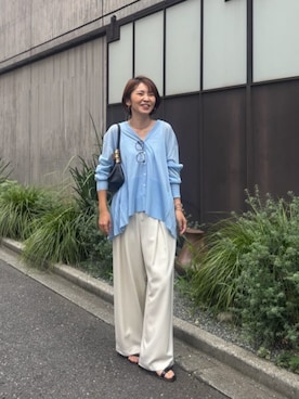 「LARUTA（ラルータ）のアイテム」を使った、LARUTAさん（レディース・165cm）の夏コーディネート
