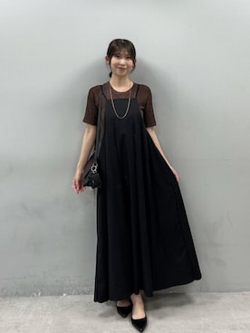 「LARUTA（ラルータ）のアイテム」を使った、LARUTAさん（レディース・163cm）の夏コーディネート
