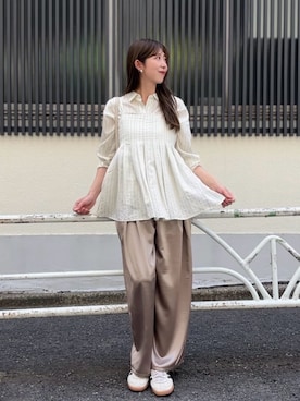 LARUTAさん（レディース・163cm）の春コーディネート