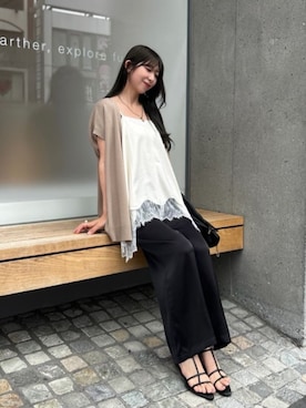 LARUTAさん(レディース・163cm)の夏コーディネート