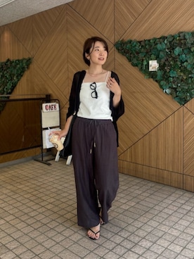 「LARUTA（ラルータ）のアイテム」を使った、LARUTAさん（レディース・165cm）の春コーディネート
