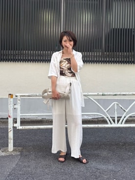 LARUTAさん(レディース・165cm)の夏コーディネート