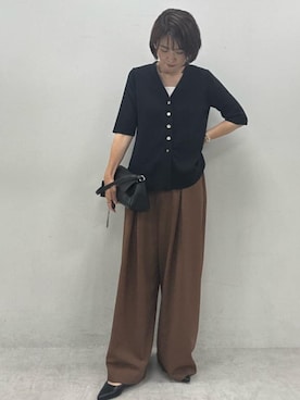 「LARUTA（ラルータ）のアイテム」を使った、LARUTAさん（レディース・165cm）の夏コーディネート