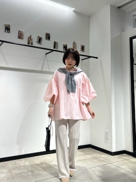 「LARUTA（ラルータ）のアイテム」を使った、LARUTAさん（レディース・148cm）の春コーディネート
