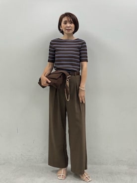 LARUTAさん(レディース・165cm)の夏コーディネート