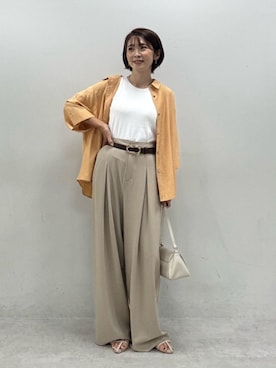 「LARUTA（ラルータ）のアイテム」を使った、LARUTAさん（レディース・165cm）の夏コーディネート