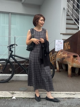 「LARUTA（ラルータ）のアイテム」を使った、LARUTAさん（レディース・165cm）の夏コーディネート