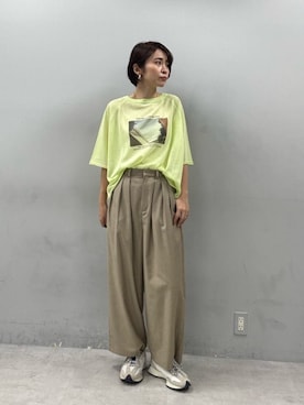 「LARUTA（ラルータ）のアイテム」を使った、LARUTAさん（レディース・165cm）の春コーディネート