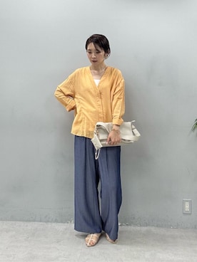 「LARUTA（ラルータ）のアイテム」を使った、LARUTAさん（レディース・165cm）の春コーディネート