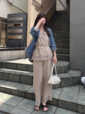LARUTAさん（レディース・163cm）の春コーディネート