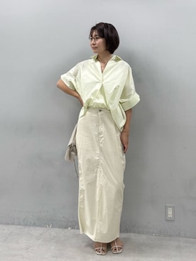 「LARUTA（ラルータ）のアイテム」を使った、LARUTAさん（レディース・165cm）の春コーディネート
