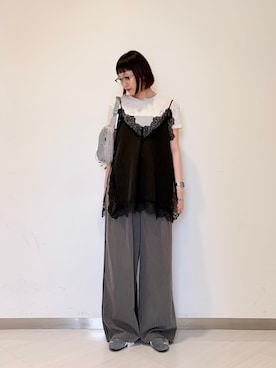圭世さん（レディース・160cm）の春コーディネート