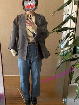 「しまむら（シマムラ）のアイテム」を使った、ykakhnさん（レディース・167cm）の春コーディネート