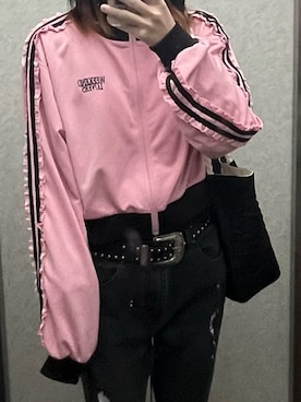 「WC（ダブル シー）のアイテム（トップス）」を使った、3yu777さん（レディース・155cm）の春コーディネート