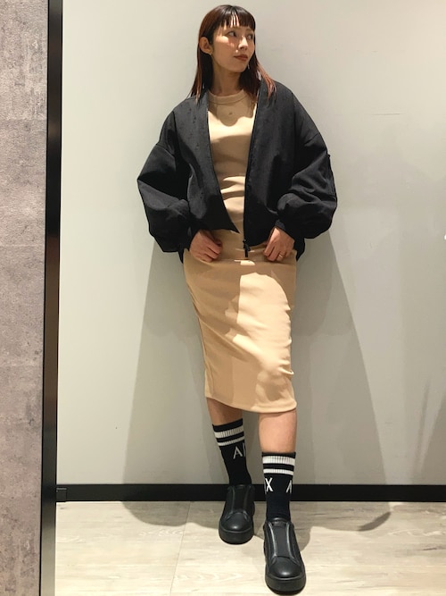 ARMANI EXCHANGE ワンピース 「A|X アルマーニ エクスチェンジ」AX