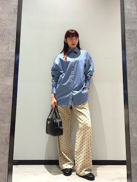 「ARMANIEXCHANGE」｜monaさん（レディース・168cm）の秋コーディネート