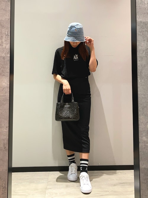 ARMANI EXCHANGE 帽子 ハット 「A|X アルマーニ エクスチェンジ」AX