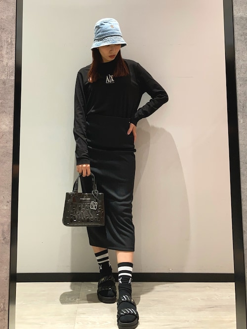 ARMANI EXCHANGE 帽子 ハット 「A|X アルマーニ エクスチェンジ」AX