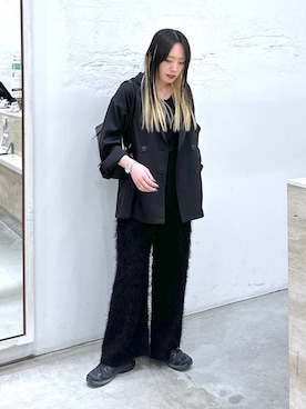 KID(キッド)さん（レディース・161cm）の冬コーディネート