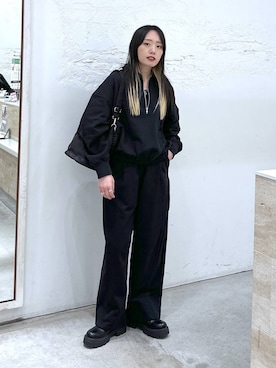 KID(キッド)さん（レディース・161cm）の冬コーディネート