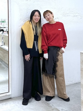 KID(キッド)さん(レディース・161cm)の冬コーディネート