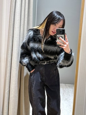 KID(キッド)さん(レディース・161cm)の冬コーディネート