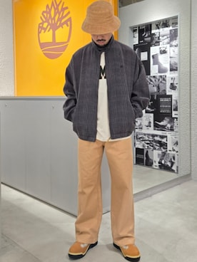 「アイテム（その他アウター）」を使った、Toさん（メンズ・175cm）の秋コーディネート