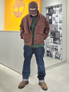 「アイテム（その他アウター）」を使った、Toさん（メンズ・175cm）の秋コーディネート
