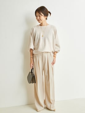 「plage（プラージュ）のアイテム」を使った、yoshieさん（レディース・166cm）の秋コーディネート